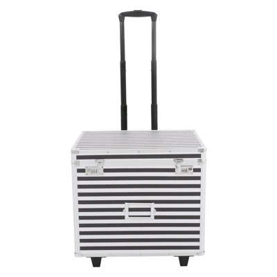 Boîte de rangement verrouillable avec poteau télescopique