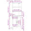 Sieger 69.5 Cm Wide Highboard-672552500