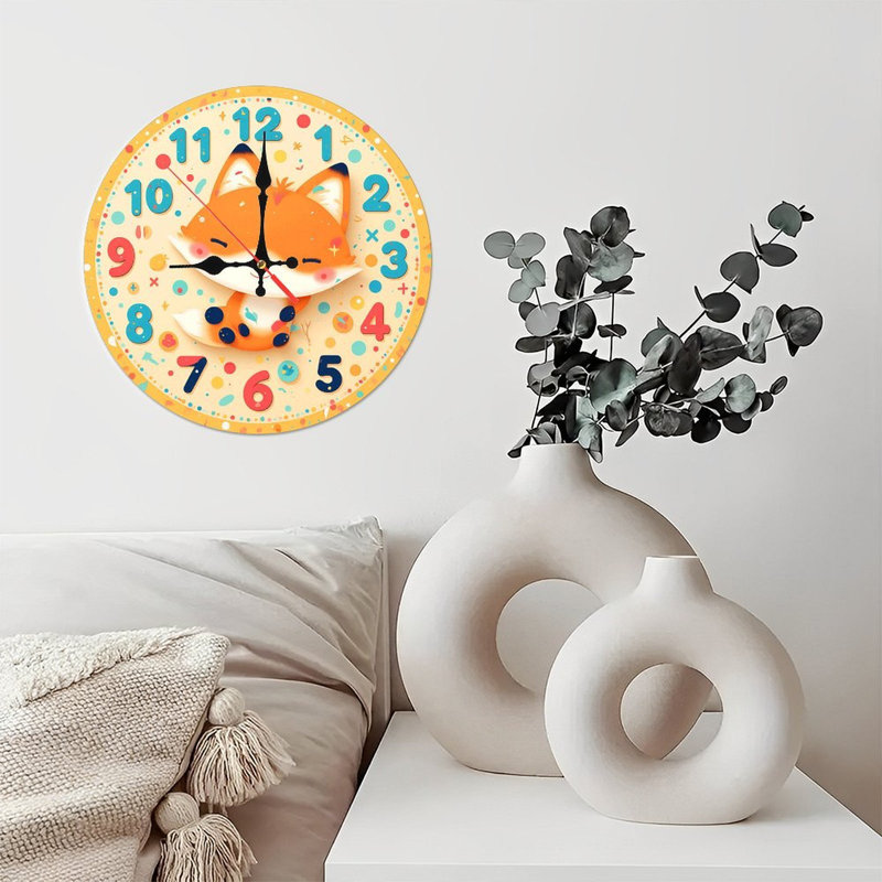 Horloge murale Fox