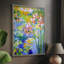 Reproduction encadrée FLORAL Series DCXIII - bois massif-797725416