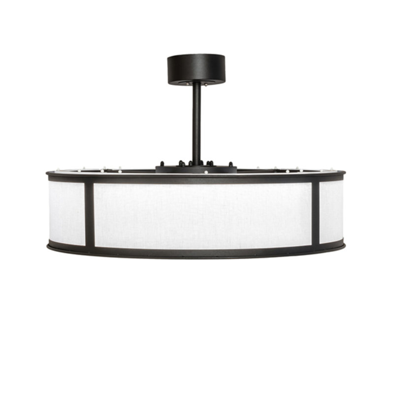 Smythe Craftsman LED Downrod Ceiling Fan