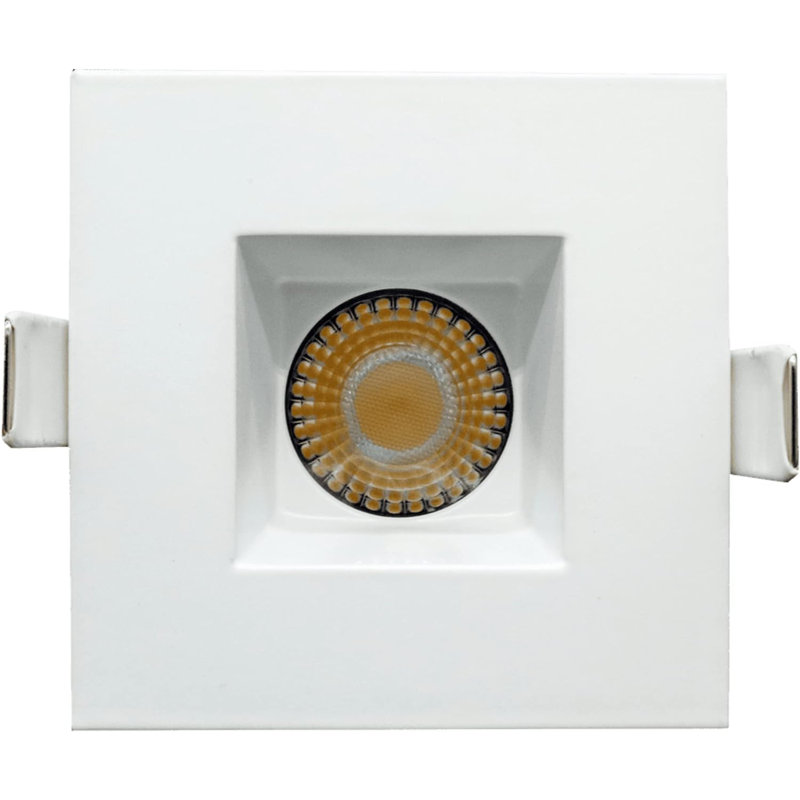 2'' Dimmable Air-Tight IC Rated Recessed Lighting Kit, Blanc