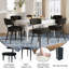 Ensemble de salle à manger en verre-2128140684-2128140685