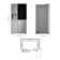 LG 27 cu. ft. Side by Side Smart Refrigerator w/ InstaView and Craft Ice