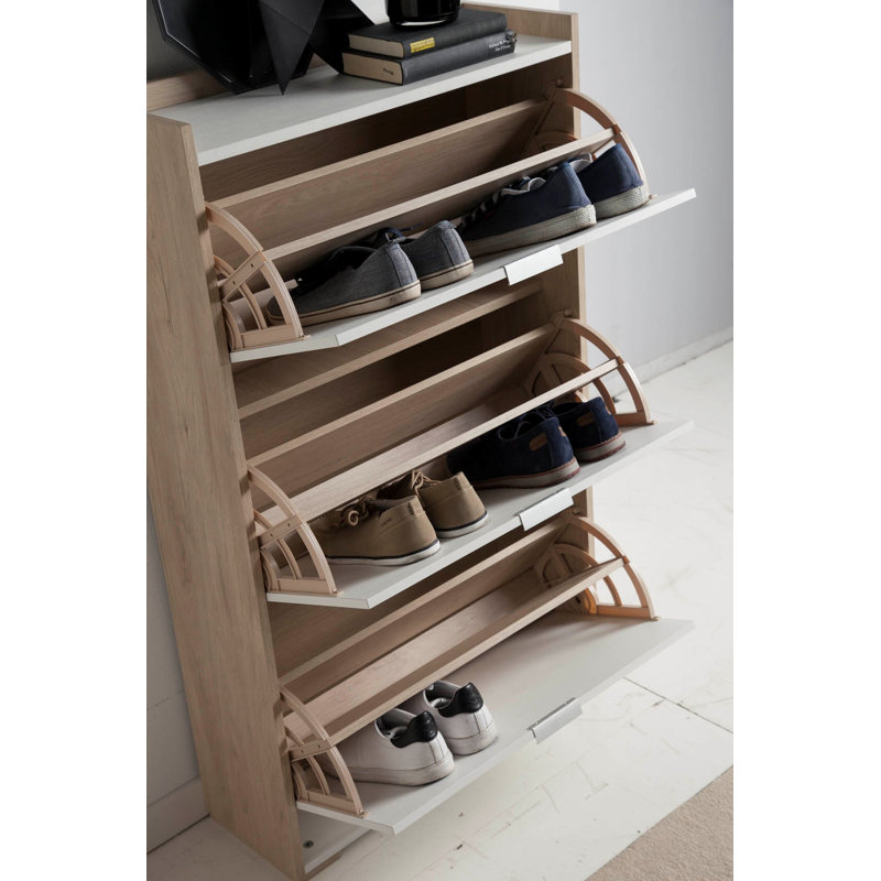 18 Pair Shoe Storage Cabinet