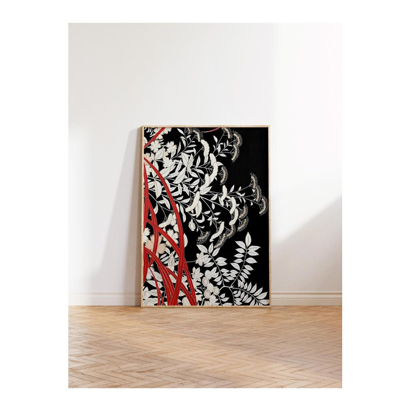 Peinture décorative encadrée