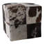 Repose-pieds de luxe avec bandes à motif patchwork - Repose-pieds repose-pieds pour la chambre à coucher, le vestibule ou les sièges supplémentaires - Pouf de décoration de maison moderne pour meubles de salon ou siège de meuble-lavabo - 18 po, noir-1490033665