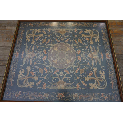 Antique Chinese - Textile Blue 1825 Rug