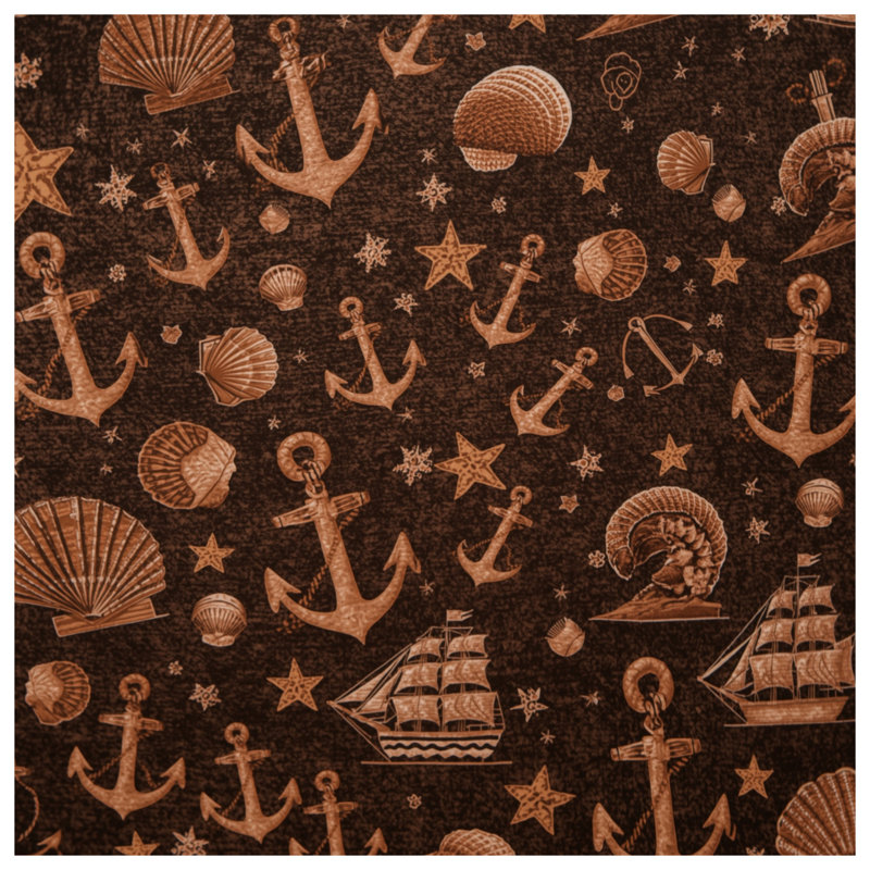 Rideaux et voilages nautiques - 1 panneau, 50 po x 92 po - 1 panneau, Transparent