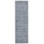 Tapis gris tissé à la main Newcastle-117016585