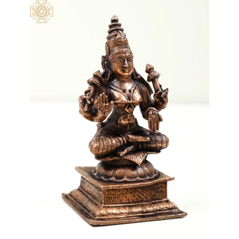Petite figurine Padmasana Lakshmi