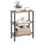 Reggis 24.4'' Tall Side Table-650889233