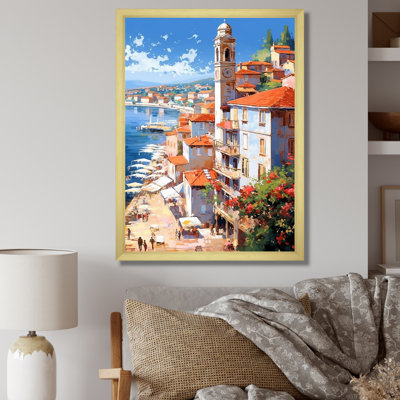 Beautiful Scenery In Italy I - Italy Canvas Print