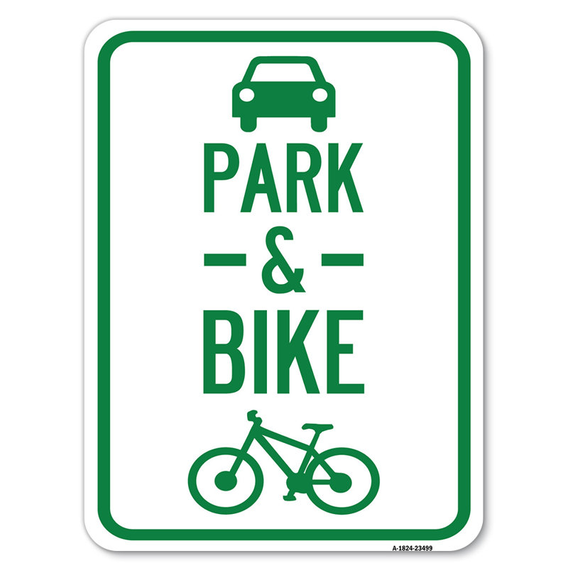 Park & Ride (avec bicyclette / 23499, H 24 po x l 18 po x p 1 po