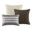 Édredon pour grand lit de 8 pièces en taupe, géométrique multicolore, damier classique, ensemble de literie de luxe, trop rembourré pour un confort maximal et une chaleur accrue-120241987