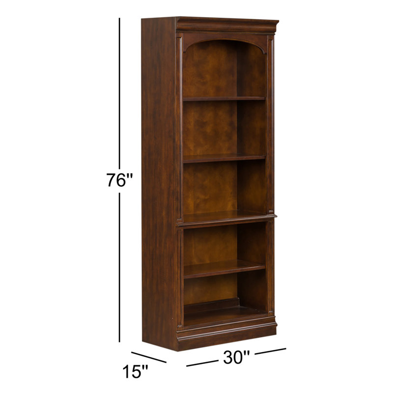 Bibliothèque de bureau standard Mattern avec trois tablettes réglables