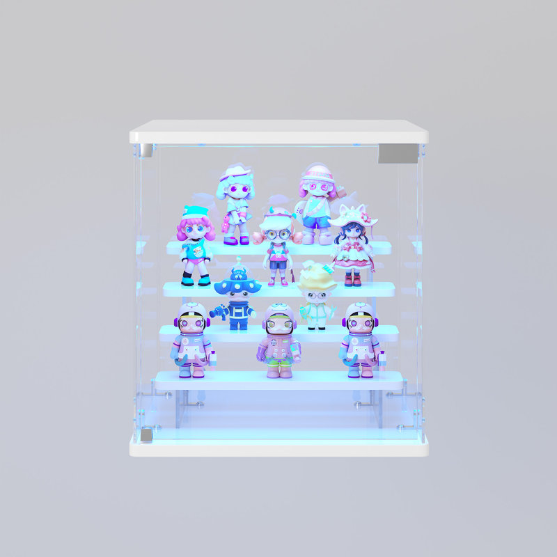 Display Cabinet, White