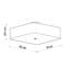 Delince Fabric Flush Mount-60295721-60295722