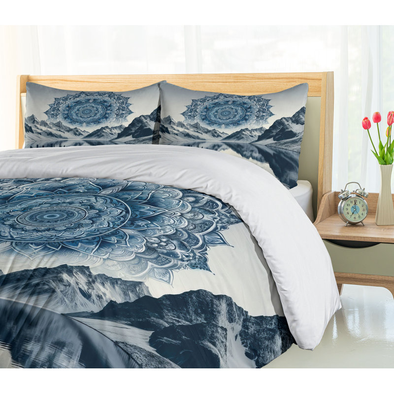 Lake Duvet Cover, Queen Duvet Cover + 2 Standard Shams
