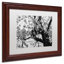 «Blossoms BW» par Caliel, reproduction de photo encadrée-20483167-20483166-70912241