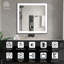 Miroir de salle de bain Nafiseh-1156209906