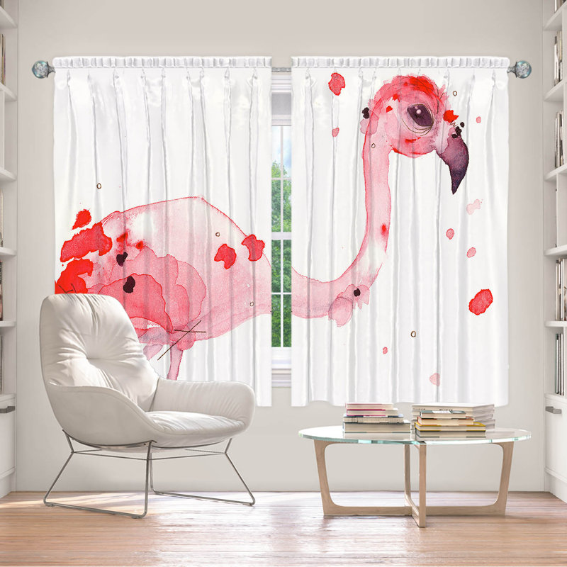 Rideau simple obscurcissant avec passe-tringle Delaughter, L 40 po x L 61 po