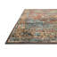 Tapis oriental en terre cuite / ciel Gelo-11015875