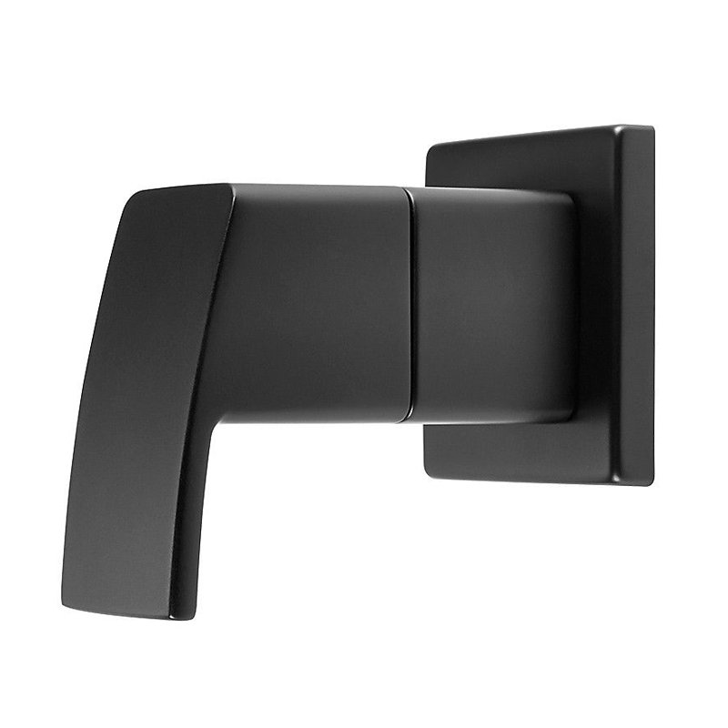 Garniture d'inverseur avec poignée levier Kenzo, Noir mat