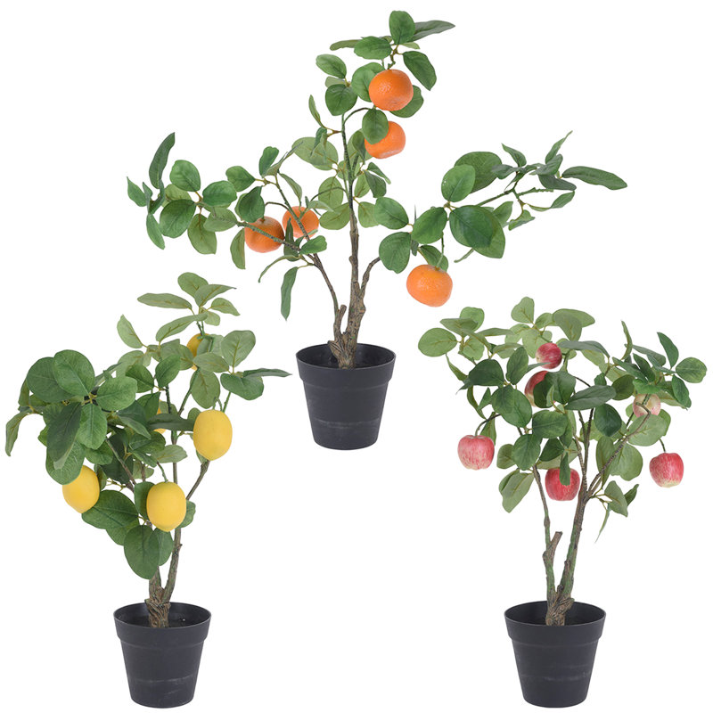 60cm Faux Lemon Tree in Pot