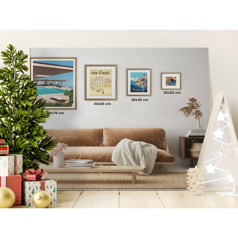 Wrapped Canvas Print Set, 48x16