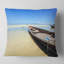 Coussin traditionnel sur la plage, bateau traditionnel thaïlandais-29600408-29600411