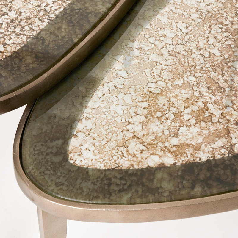 Jan Glass Top Coffee Table