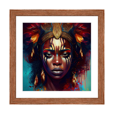 Powerful African Warrior Woman III