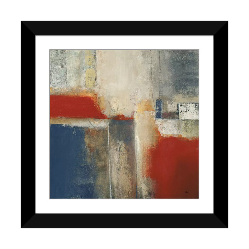 « intemporelle expression », impression sur toile, H 16 po x l 16 po x P 1 po, Papier avec cadre noir, Blanc
