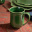 Berry & Thread Flared Mug - Basil