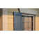Straight Top Full-style Open Louver Shutters Pair