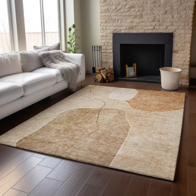 Tapis paprika de qualité supérieure lavable à la machine Prisco