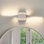 Luminaire de salle de bain moderne à DEL à intensité variable avec 5 températures de couleur réglables