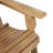 Arrlo Outdoor All-Weather Poly Folding Adirondack Seashell Chair-458608900
