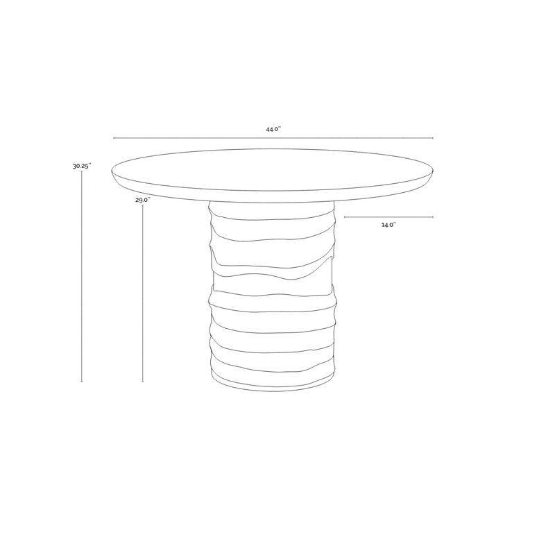 Round Dining Table