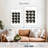 Avery Black Grey Gold Circles III-108481010