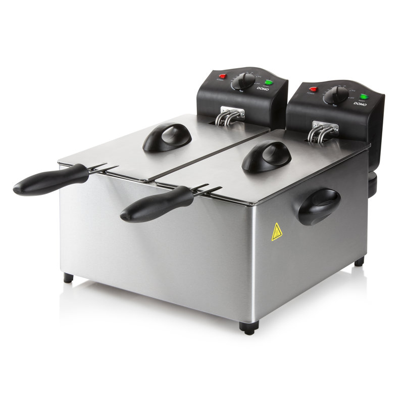 Domo 3500W 6 2 Basket Deep Fryer Accessory