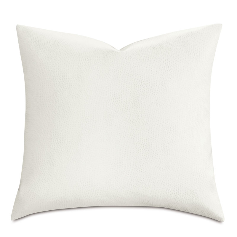 Scarpa Square Pillow Cover & Insert, 20"H x 20"W, Pearl