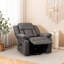 Fauteuil inclinable électrique de massage avec cuir PU de première qualité et coussin extra-dense pour un confort ultime