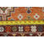 Tapis oriental à motif végétal Kazak noué à la main 7 x 11