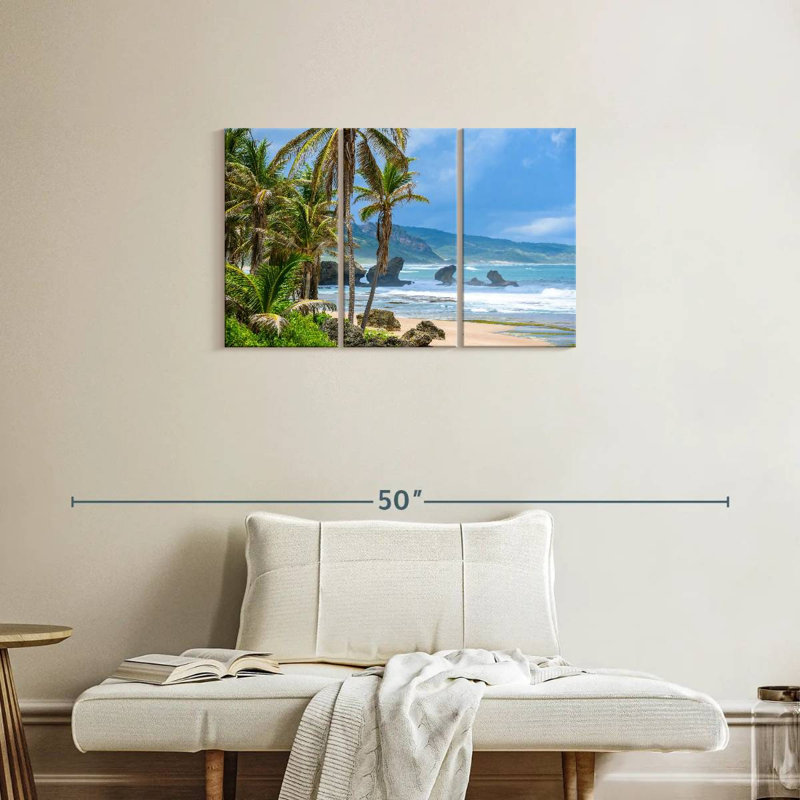 Gillard Bathsheba Beach Coast, 20" H x 33" W
