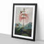 Flowering Plant and Birds by R.J. Thornton - Picture Frame Graphic Art Print-55576152-55576149