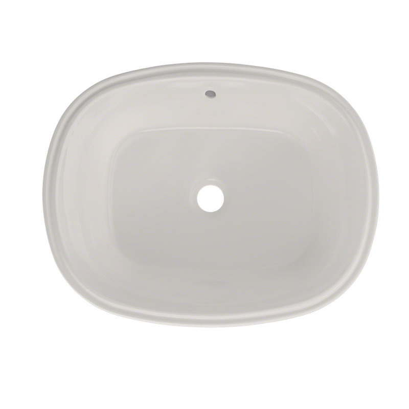 Maris™ Vitreous China Oval Undermount Bathroom Sink with Overflow, Colonial White
