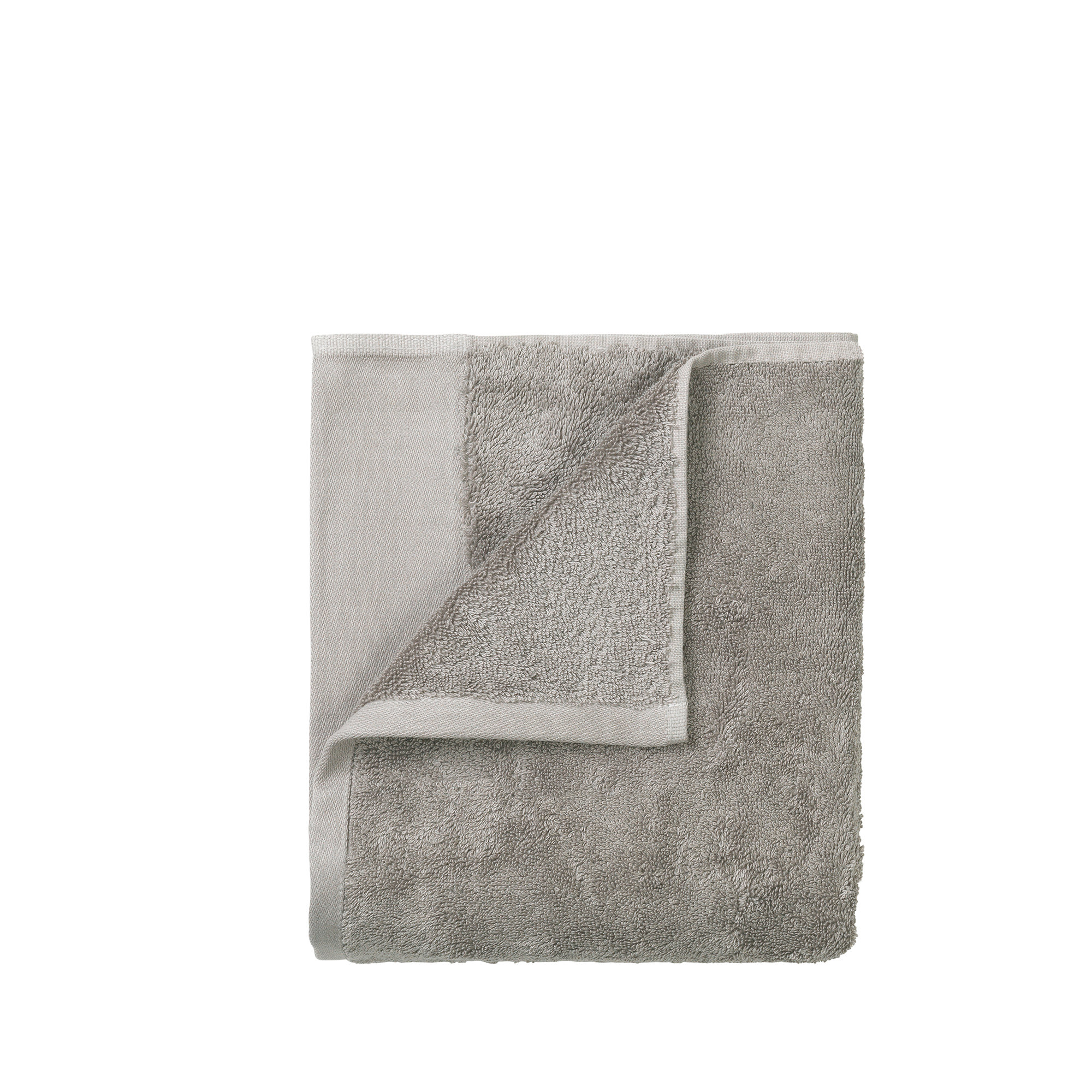 RIVA 100% Organic Cotton Washcloth Towel Set, Satellite Taupe