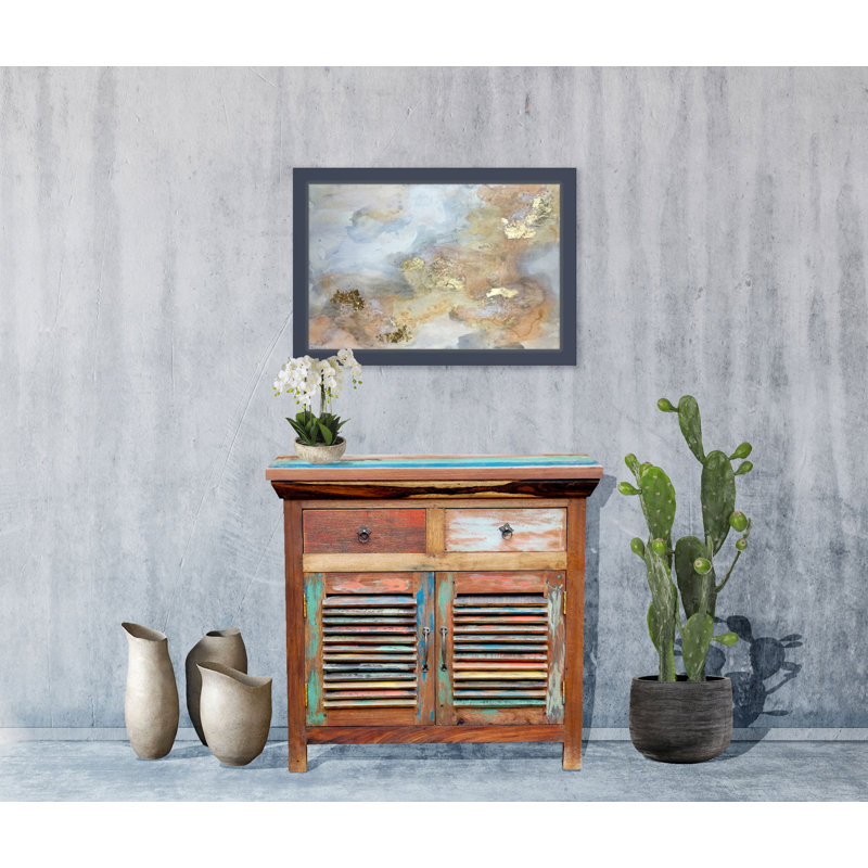 Caress Solid Wood Accent Cabinet